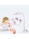 24 inch Crib Mobile Bed Bell Frame arm Bracket Double nut Screw Fixing Frame -DIY Toy Decoration Bracket Stand Without Music Box