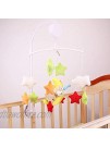 26 Inch Baby Crib Mobile Mobile Arm for Crib ABS Plastic Infant Music Box Holder Arm Bracket for Bed Bell Holder or Baby Bed Toy Decoration Holder