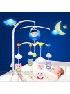 26 Inch Baby Crib Mobile Mobile Arm for Crib ABS Plastic Infant Music Box Holder Arm Bracket for Bed Bell Holder or Baby Bed Toy Decoration Holder