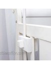 35 inch White Wooden Baby Crib Arm by Joey Co Octagon Design 100% Pine Minimalist Design Sleek Scandinavian Design White