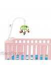 AFUNTA 23 Inch Baby Crib Claw Mobile Bed Bell Holder with Music Box Adjustable Holder DIY Toy Decoration Hanging Arm Bracket Baby Bed Stent Set Nut Screw