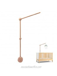 Baby Crib Mobile Arm Wooden Baby Mobile Crib Holder for Mobile Hanging Baby Crib Attachment for Nursery Decor