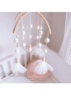 Baby Mobile 100% Felt Ball Bed Bell Mobile Crib Jewelry Creative Pendant Toy Wooden Wind Chime Nursery Decoration