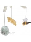 Disney Winnie The Pooh Classic Pooh Ivory Sage Butter Musical Mobile with Hunny Pot and Bees Ivory Sage Butter Brown