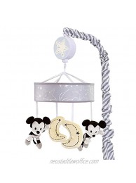 Lambs & Ivy Disney Baby Mickey Mouse Musical Baby Crib Mobile Gray Yellow  27x8.5x8.5 Inch Pack of 1