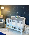 Space Nursery Mobile Solar System Baby Crib Mobile Astronaut Plush Ceiling Hanging Spaceship Baby Shower Gifts Infant Little Boys Room Cot Decors