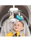 Taf Toys Koala Mobile On-The-Go | Parent and Baby’s Travel Companion Keeps Baby Relaxed While Strolling for 0 Months and Up