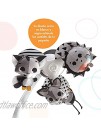 Tiny Love Black and White Take-Along Mobile, Baby Mobile with Music 0m + 29 x 20,5 x 32 cm, Magical Tales