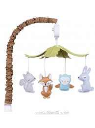 Woodland Baby Crib Musical Mobile Forest Animal Theme
