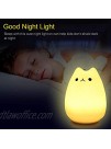 Cat Lamp 16 Colors Remote Control Silicone Cute Kitty Night Light for Kids Toddler Baby Girls Bedroom
