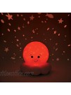 Cloud b Travel Comforting Nightlight Projector | Gentle Brightness | 3 Colors | Auto-Shutoff| Octo Baby Pink