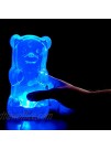Gummygoods Squeezable Night Light Portable & Cordless Stocking Stuffer Gift for Kids Babies Toddlers Blue