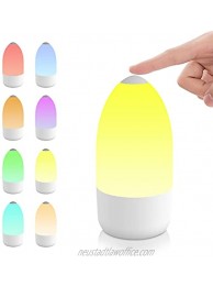Koopala Night Lights for Kids with Color Changing & Stepless dimming,Nursery Night Lights with Touch Control&Timer Setting Rechargeable Baby Night Light for Breastfeeding Bedroom Bar Restaurant