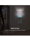 LED Night Light 2 Pack Decorative Plug-in Lights by Night with Smart Auto Dusk to Dawn Sensor Cute Nightlights for Bedroom Kitchen Kids Room Nursery Hollway Stairway Bathroom Pink Mermaid