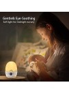 Night Lights for Kids Baby Nursery Lamp with Color Changing & Timer Setting Touch Bedside Lamp Rechargeable Night Light for Breastfeeding Room Children Gifts