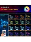 Night Lights for Kids Horse Illusion 3D Night Light Bedside Lamp 16 Colors Changing with Remote Control Best Birthday Gifts for Child Baby Boy and Girl