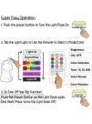 Something Unicorn LED Unicorn Night Light for Kids. Rechargeable Color Changing Silicone Night Light with Brightness Control Timer and Remote Control for Infant Toddler Kid and Teen.