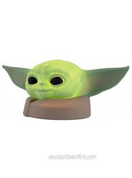 STAR WARS LED Night Light Silicone Battery or USB Operated Mandalorian Baby Yoda Grogu Collector’s Edition Ideal for Bedroom Game Room Office 51779 The Child | Lamp