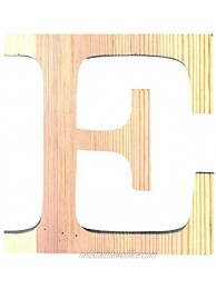 Artemio 14001085 Wooden Letter E Upper Case-11.5 cm
