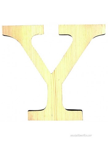 Artemio 14001105 Wooden Letter Y Upper Case-11.5 cm