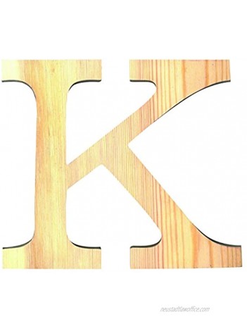Artemio 14001117 Wooden Letter K Upper Case-19 cm