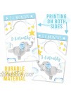 6 Baby Closet Size Dividers Boy Elephant Baby Closet Dividers By Month Baby Closet Organizer For Nursery Organization Baby Essentials For Newborn Essentials Baby Boy Nursery Closet Dividers Boy
