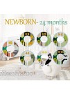 Baby Nest Designs Closet Dividers for Baby Clothes 7X Unisex Baby Clothing Size Age Dividers from Newborn Infant to 24 Months,Closet Organizer Nursery Decor & Baby Gift [Cute Animals]