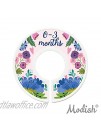 Modish Labels Baby Nursery Closet Dividers Nursery Closet Organizers Baby Clothes Size Dividers Floral Nursery Decor Baby Girl Flowers Baby