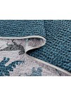 Luxury Home Collection 3 Piece Kids Full Size Bedspread Coverlet Set Dinosaurs Blue White
