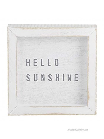 Stephan Baby Face to Face Collection Petite Word Board Hello Sunshine