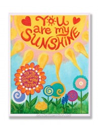 Stupell Industries You are My Sunshine Wall Plaque 13 x 19 Design by Artist nJoyArt