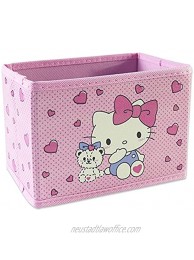 Cat Collapsible Storage Box Kawaii Pink Case Foldable Baskets for Kids Girls Gift