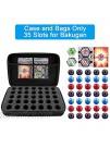 Jucoci Toy Organizer Case Compatible with Bakugan Battle Planet BakuCores Armored Alliance Geogan Rising Toy Organizer Storage Container Holder Fits for 35 Pieces. Only Case…