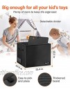 Large Toy Chest Fireproof Toy Bin Storage Organizer for Boys Kids Collapsible Storage Box with Handles for Playroom Closet Home Organization,Travel Car