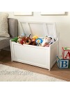 Melissa & Doug I Wooden Toy Chest White Playspaces and Décor Furniture 3 plus Gift for Boy or Girl