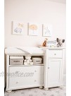 Dejaroo Baby Wipe Storage Bin Nursery Organizer Caddy Embroidered Eco-Friendly Grey Linen Grey