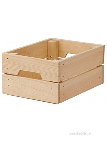 Ikea Knagglig Box Pine 9" x 12 1 4" x 6"
