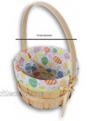 Spritz Cloth Easter Basket Liner Easter Eggs