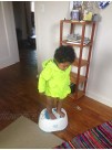 Comfortable,Child Step Stool for Potty or Bathroom Training by Chozi Green