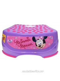 Disney Minnie Mouse Step 'N Glow Step Stool Purple