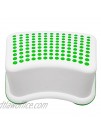 Kids Green Step Stool Great for Potty Training Bathroom Bedroom Toy Room Kitchen and Living Room. Perfect for Your House