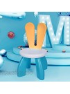 67i Kids Chair Toddler Chair for Boys and Girls Seat for Toddlers Learning Chairs for Table Toddlers Activity Chairs Rabbit Ears Kids Chairs for Boys and Girls Indoor or Outdoor Use Yellow Blue