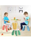 67i Kids Chair Toddler Chair for Boys and Girls Seat for Toddlers Learning Chairs for Table Toddlers Activity Chairs Rabbit Ears Kids Chairs for Boys and Girls Indoor or Outdoor Use Yellow Blue