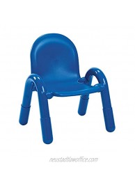 Angeles Baseline Chair Blue AB7909PB Preschool or Daycare 9"H Toddler Desk or Activity Chair Flexible Seating Classroom Furniture Playroom Seat