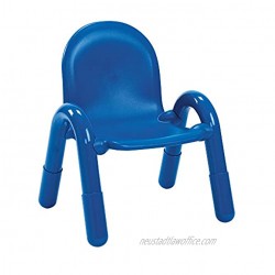 Angeles Baseline Chair Blue AB7909PB Preschool or Daycare 9"H Toddler Desk or Activity Chair Flexible Seating Classroom Furniture Playroom Seat