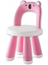 Kids Children Koala Bear Bunny Chair Seat Mini Small Chair Plastic Stool for Kindergarten Pink CG-STL-PNK
