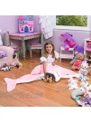 Pink Dolphin Stuffed Animal Storage Kids Bean Bag Chair for Girls Toddlers Bedroom Playroom Dolphin