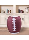 Stuffed Animal Beanbag Cover Storage Bean Bag Chair for Kids 38 Inch Extra Large Blanket Fill Plush Organizer for Child Seat Storage Sack Soft Smooth Polyester Kid’S Room Originality –Rugby
