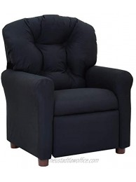 THE CREW FURNITURE Traditional Kids Chair Small Jet Black
