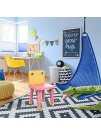 Toddler Chair CXRYLZ Durable Wooden Kids Chair Brightly Colored Portable Learning Chair for Boys Girls Playroom Nursery Preschool Kindergarten Yellow Pink